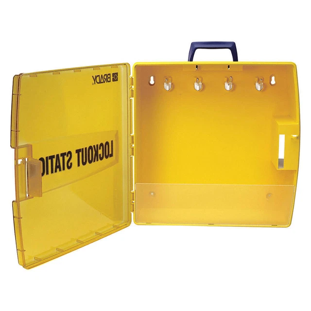BRADY 105942 Lockout Station,Unfilled,17 In W