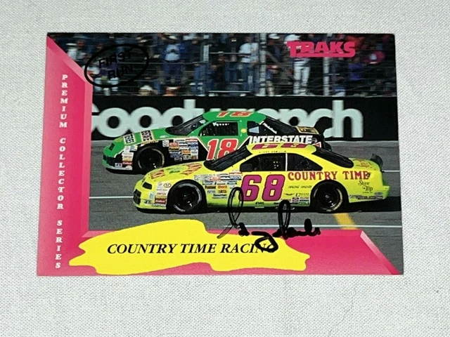RARE VHTF Dale Earnhardt #3 ORIGINAL dédicacé signé 8x10