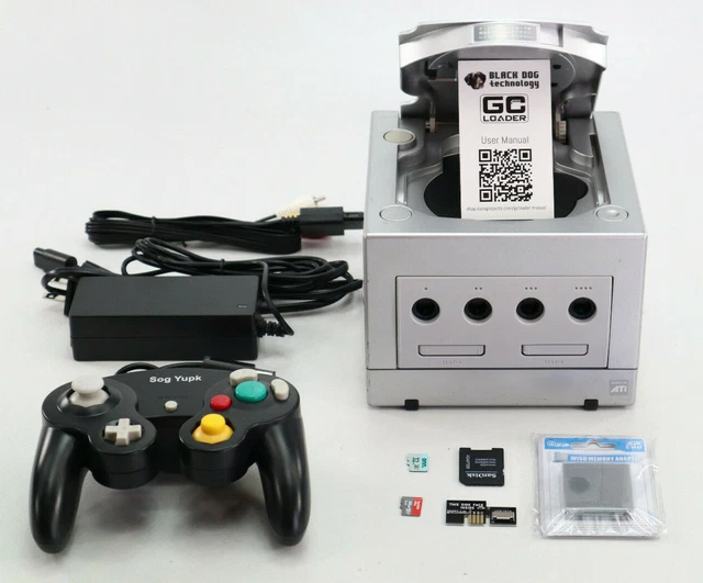 GC Loader PNP – Black Dog Technology – Remplacement Lecteur DVD Pour GameCube – Neuf