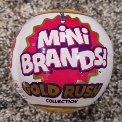 mini brands gold rush ball