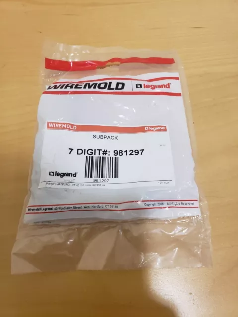 NEW Legrand 981297 Link Strap Hardware Kit (Lot of 2)