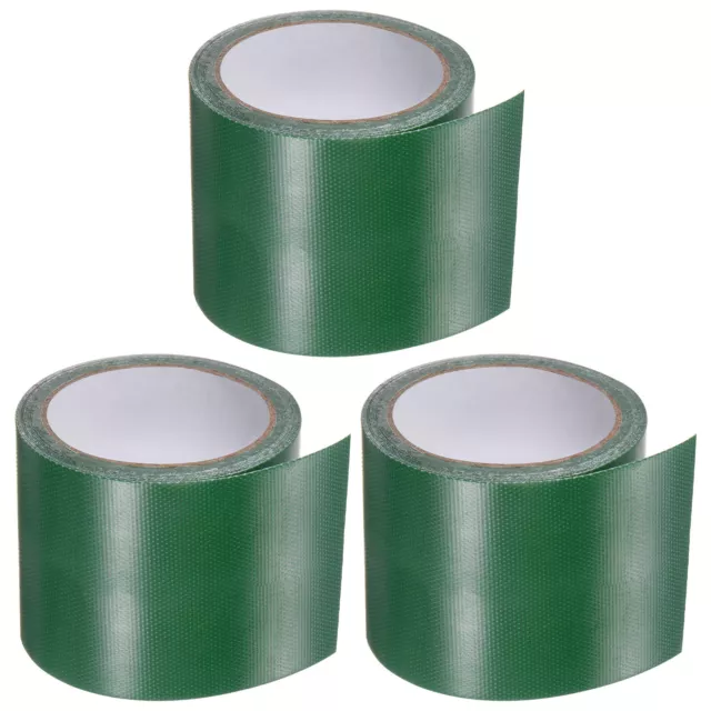 3pz Tessuto Riparazione Telo Nastro 3.15"x14.6ft Impermeabile Scuro Verde