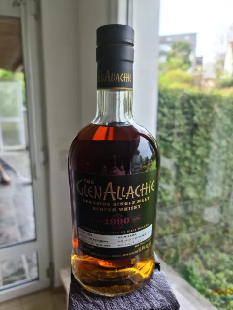 The GLENALLACHIE - Glen Allachie - Single CASK 1465 - 1990 - 28 Jahre - PX Fass