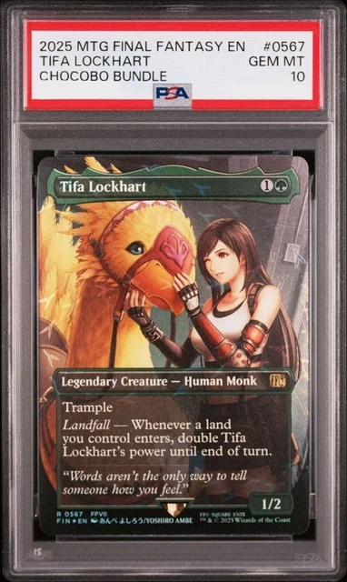 PSA10 2025 MTG FINAL FANTASY JP FATALISM 0 MTG Fantasy BORDERLESS