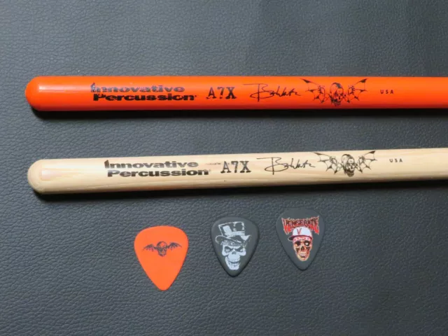 Avenged Sevenfold Drumstick & Guitar Pick Collection 