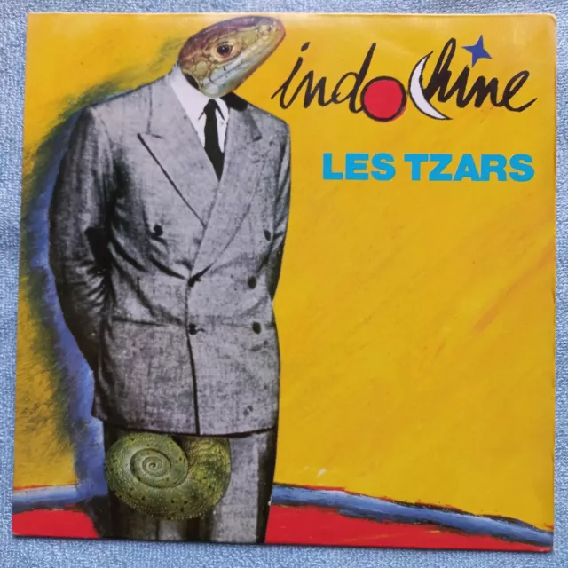 Vinyle 45 tours INDOCHINE  "LES TZARS" 1987 Ariola 109191 EX/EX