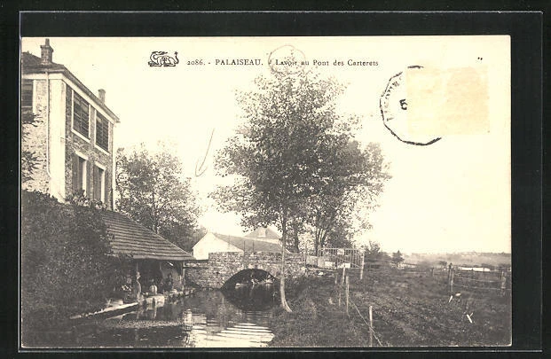 CPA Palaiseau, Lavoir au Pont des Carterets