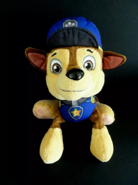 78. DOUDOU PELUCHE NICKELODEON CHIEN CHASE PAW PATROL PAT PATROUILLE 20cm TBE