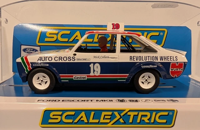 C4323 Ford Escort Coche Slot Scalextric Ford Escort MK2 Hot Rod – Réplica De Mick 'Duffy' Collard, Ideal Para Coleccionistas Y Circuitos