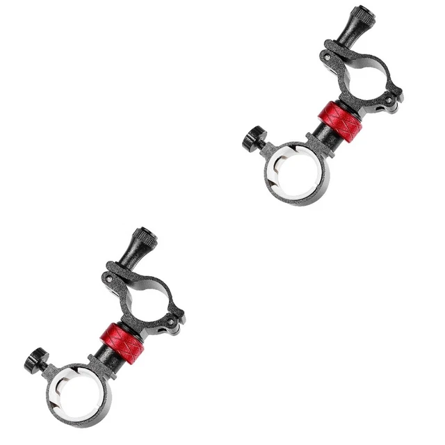 2pcs BESPORTBLE Fishing Chair Umbrella Clamp Fishing Rod Stainless Steel Holder