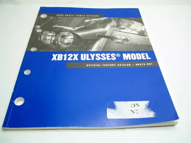 2008 Buell Parts Catalog - XB12X Ulysses Models - 99575-08Y