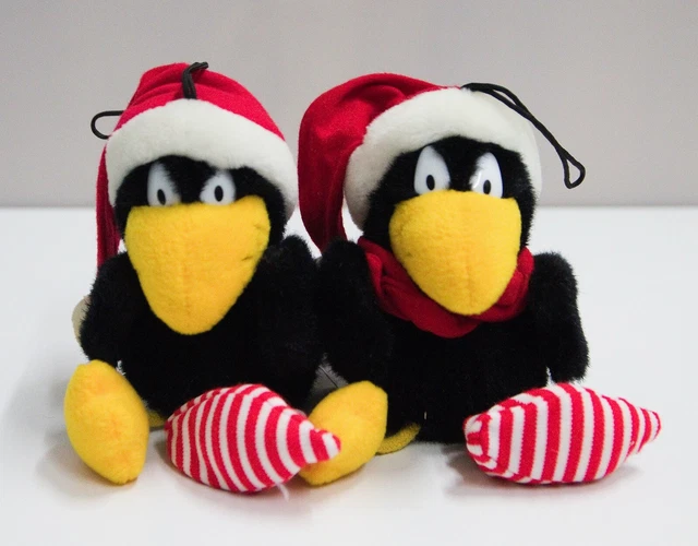 2x NICI Der kleine Rabe Socke 18cm Plüsch Esslinger Weihnachten Mütze
