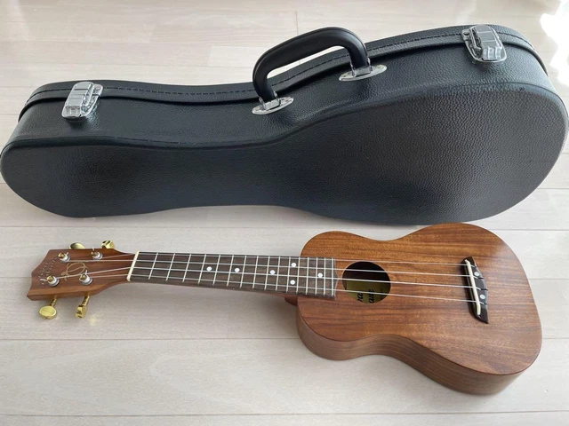Ukulele Hawaii Koa Kalane Soprano Hard Case Ukulele Hawaii Koa Kalane Soprano Hard Case