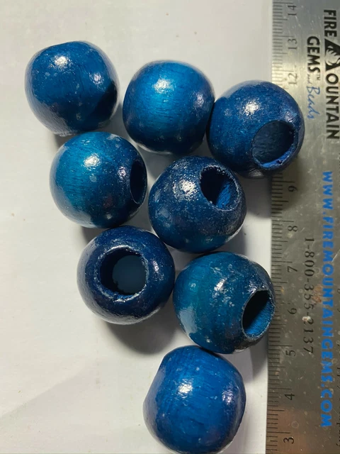 Large Hole Woods Beads ***UPICK*** Wood Beads for Macrame 10
