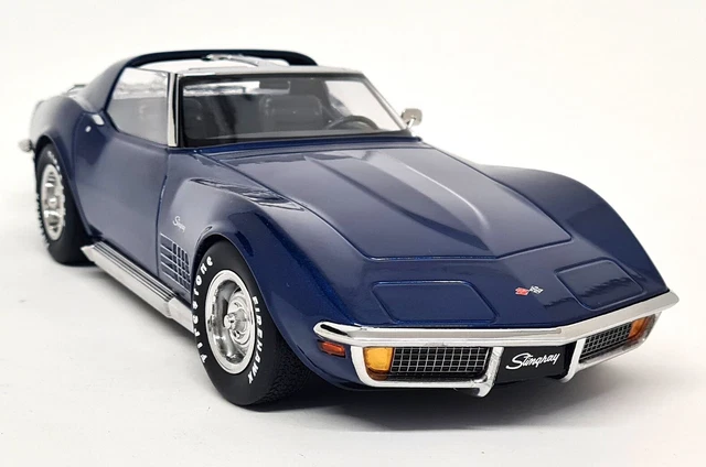 KK-Scale 1:18 Chevrolet Corvette C3 Année De Construction 1972 Or Metallique Kkdc181225
