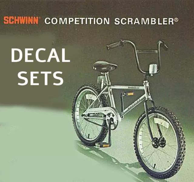 schwinn scrambler decals