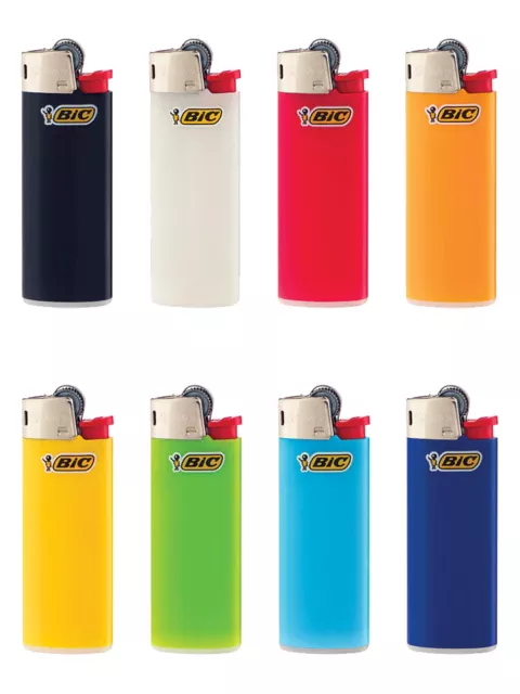 8 Pack Mini BIC Lighters Assorted Color Multipurpose Kitchen BBQ Fireplace Camp