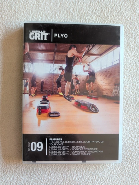 LES MILLS GRIT PLYO 6 06 music, DVD, Notes hiit training. Partial