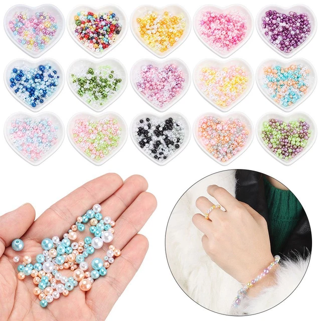 Garment Beads Clothing Supplies Mix Round Bead Acrylic Imitation Pearl