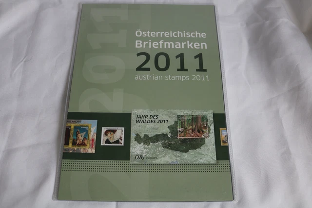 K-3) Österreich 2011 postfrisch - aus Jahrgang nicht komplett - Nominale 46,50 €
