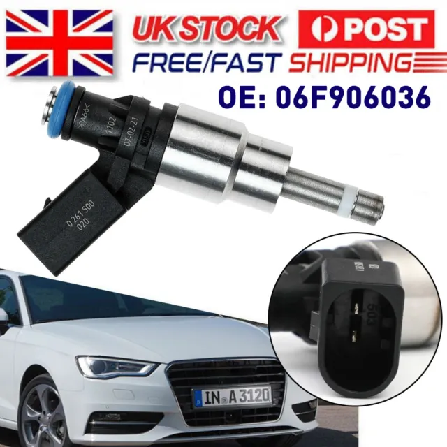 Fuel Injector 06F906036A For Audi A3 A4 TT VW Passat GOLF TFSI 2.0 0261500020 UK