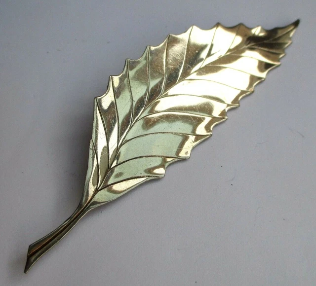 Superbe Broche Ancienne Couleur Or - Porte-photo Art Déco - Bijou Vintage Femme
