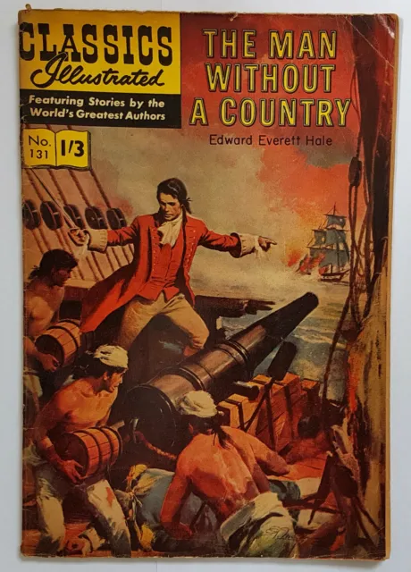 Vintage British Classics Illustrated:A Man Without A Country/Hale 131 HRN136 1/3