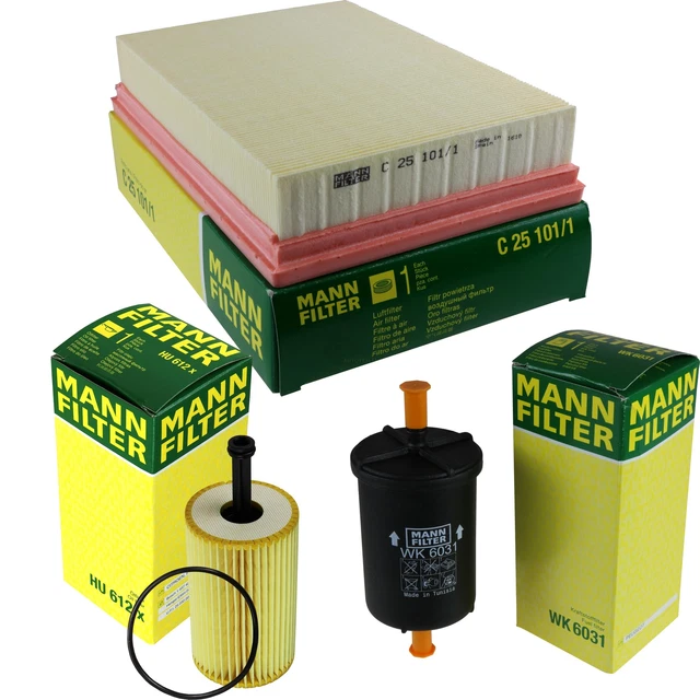 Kit De Révision Filtres MANN-FILTER Pour KIA Picanto 1.0 & 1.1 - Filtre à Huile, à Air, Habitacle + Joint