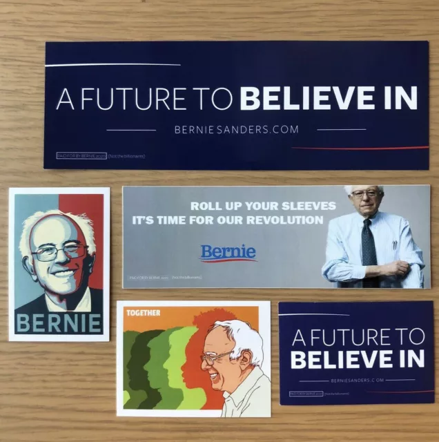 ULTIMATE Bernie Sanders 2020 Sticker Lot