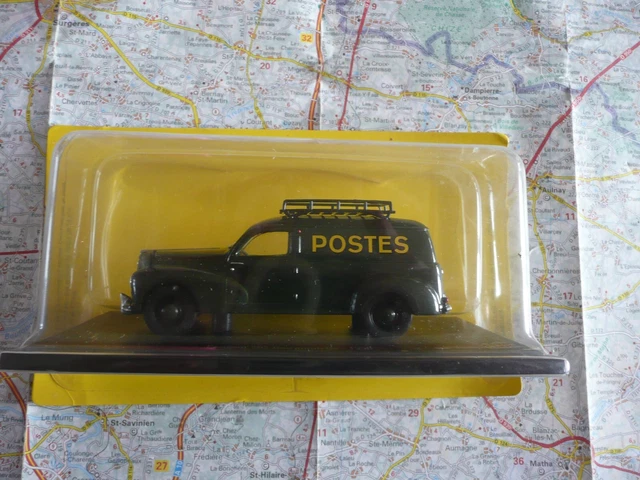 PEUGEOT 203 Fourgonnette POSTES 1950 UH 1/43  série La Poste en blister