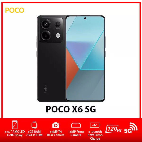 Poco X6 5G 256GB  12GB RAM - GSMPHONE