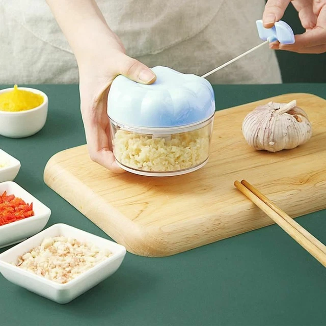 1 PC Mini Ail Chopper Broyeur Nourriture Press Cuisine Ustensiles Légumes Slicer