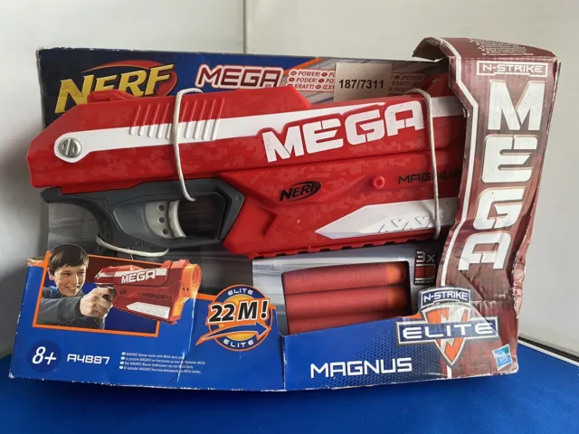 Nerf N-Strike Mega Magnus Nerf Gun - New