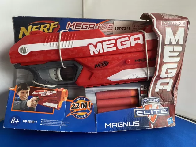 NERF N STRIKE MEGA Magnus Nerf Gun New 12.50 PicClick UK