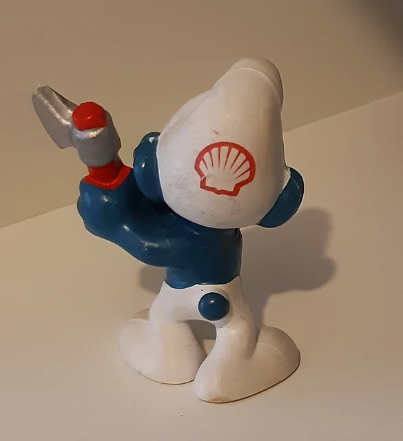 Figurine Schtroumpf : PROMO 20083 SHELL - RARE - TBE (Smurf Puffi