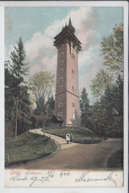 AK Graz, Hilmwarte, Kinder,1906