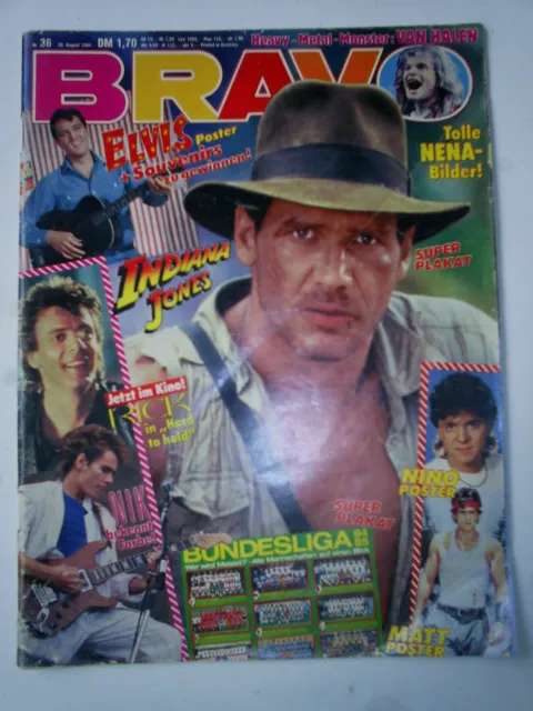 Bravo 1984 - Indiana Jones Nena Michael Jackson Prince Nino De Angelo Paul Young