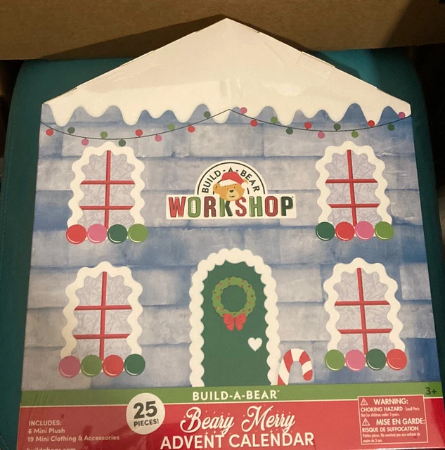 BUILD A BEAR 2022 Beary Merry Advent Calendar IN HAND SHIPS FAST 89.