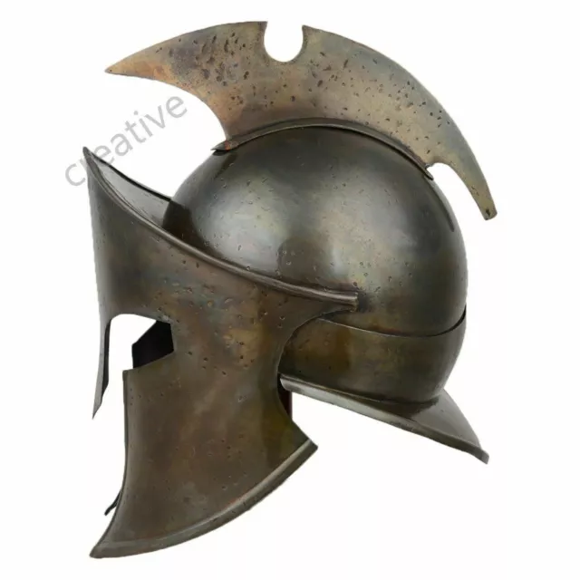 King Leonidas Spartan Helmet Warrior Costume Medieval Helmet Liner