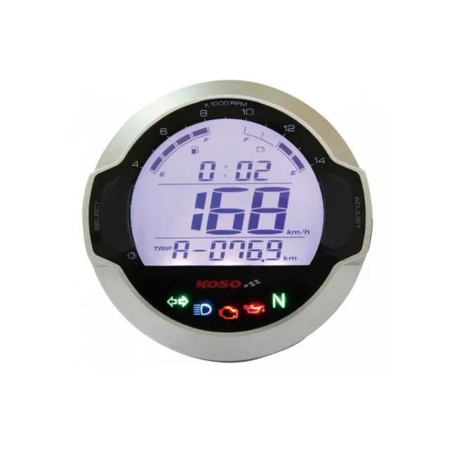 Koso digital Tachometer Cockpit & Drehzahlmesser d64 Dl - 03s mit Zulassung 3