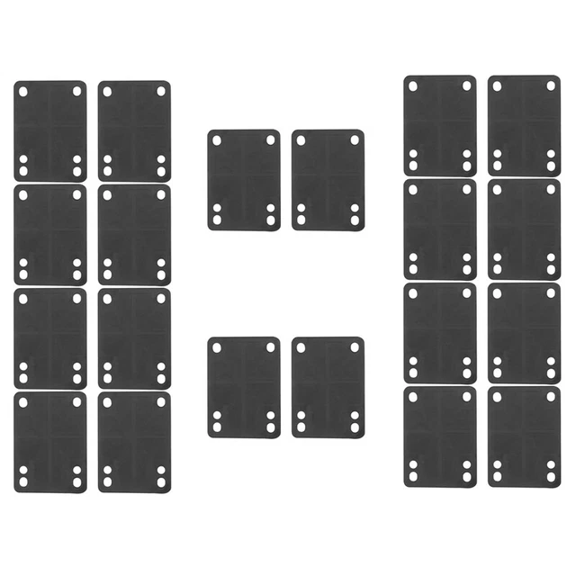 20 x riser pad skateboard in gomma 1/8 3 mm J1L8