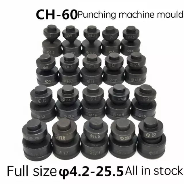 CH-60 Punching Mould Hydraulic Punch Round Die Stainless Steel Punching Machine