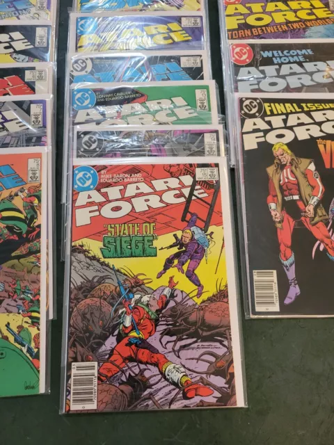 DC Comics ATARI FORCE 3-20 Run.  18 Book Lot. 1983