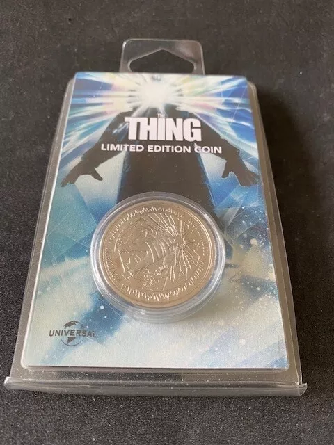 The Thing:        Limited Edition Coin   Silver Edition       Neuf/New