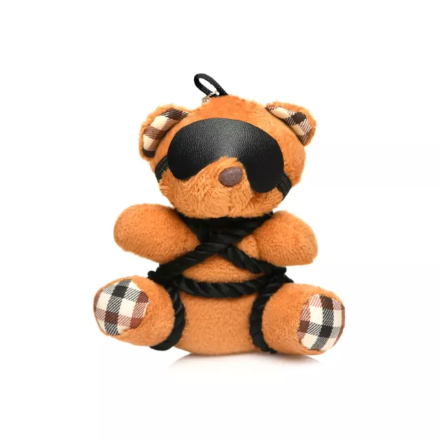 Porte-clés Teddy Bear en tenue Bondage - Master Series