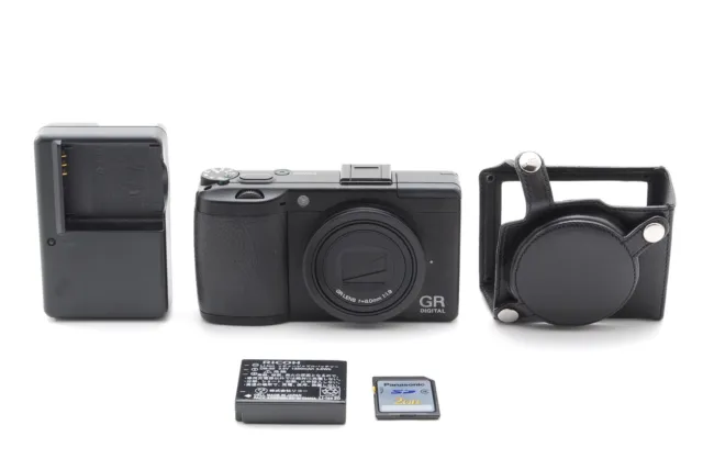 [MINT] Ricoh GR Digital III 10.2MP Black Compact Digital Camera From JAPAN