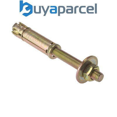 Muratura in calcestruzzo EXPANSION BOLTS Muro Rawl Bulloni Placcato M8 X75 