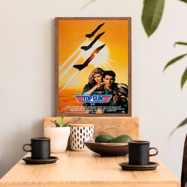 HWC Trading A4 Tom Cruise & Kelly McGillis Top Gun Maverick & Charlie Regali Stampati Autografo Firmato Immagine Per Gli Appassionati Di Memorabilia Di Film - A4