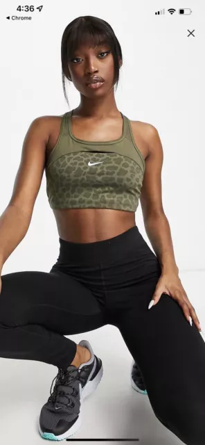 nike swoosh bra