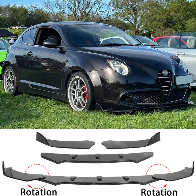 Deluxe Tailored Carpet Mat Set For Alfa Romeo Mito (2008-2018) – 4 Pieces With Clips
